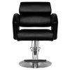 Fotel fryzjerski Hair System HS02 czarny